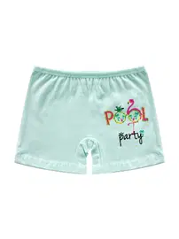 Öts İç Giyim Kız Çocuk Renkli Boxer Likralı Flamingo Baskılı ÖTS 8235 - 6 ADET